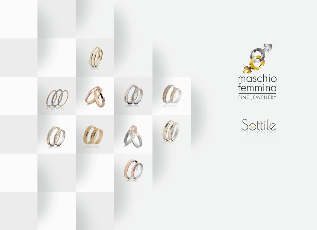 Βέρες γάμου Maschio Femmina Sottile Jewelor