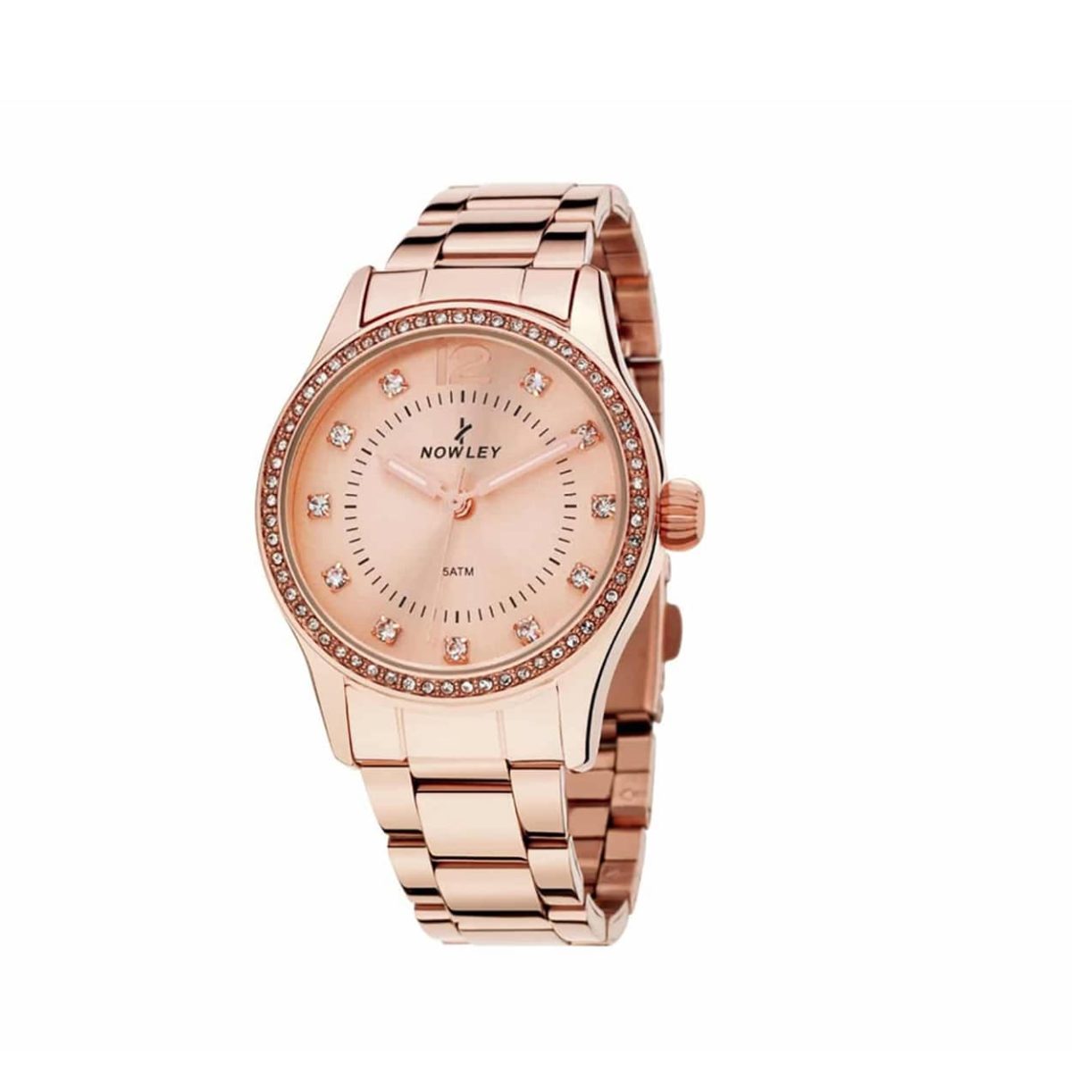 Nowley Crystals Stainless Steel Bracelet Silver Women's Watch - 8-5661-0-0