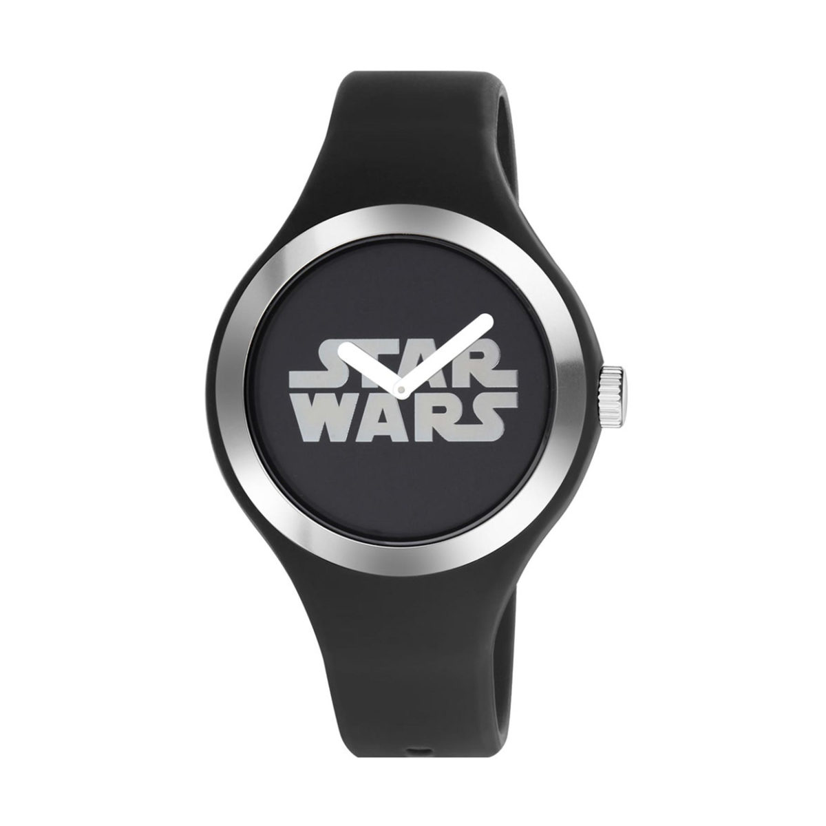 AM:PM Star Wars Black Rubber Strap Kids' Watch SP161-U389