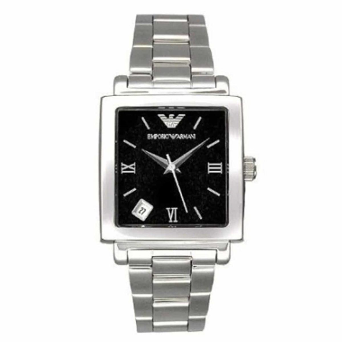 Emporio Armani Silver Bracelet Square Women's Watch - AR5304