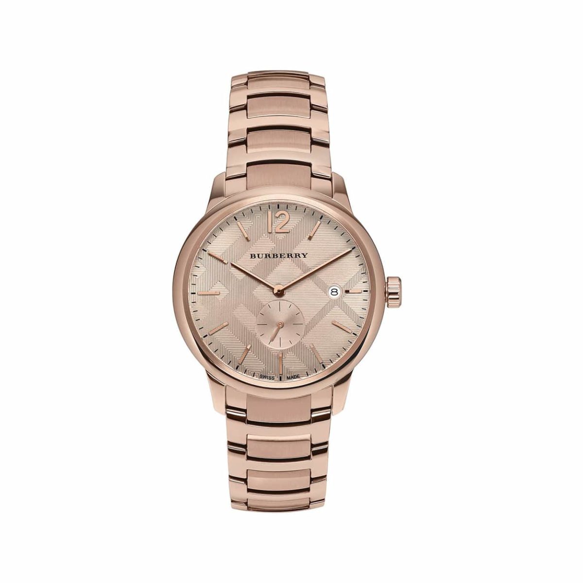 Burberry Classic Round Two-Tone Unisex Watch - BU10118