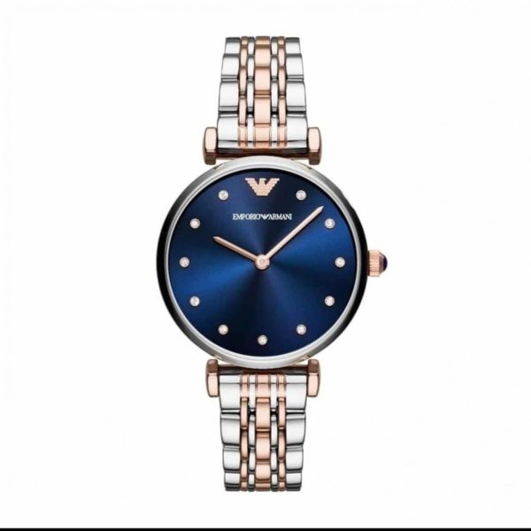 Emporio Armani Gianni T-Bar Crystals Women's Watch - AR11092
