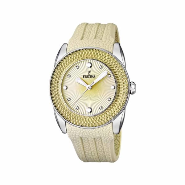 Festina Crystals Beige Women's Watch - F16591/2