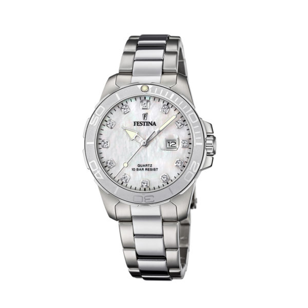 Festina Crystals Stainless Steel Bracelet Women's Watch F20503/1