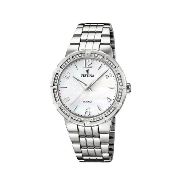 Festina Crystals Stainless Steel Women's Watch - F16703/1