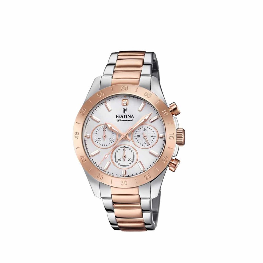 Festina Diamond Chronoghraph Women's Watch - F20398/1