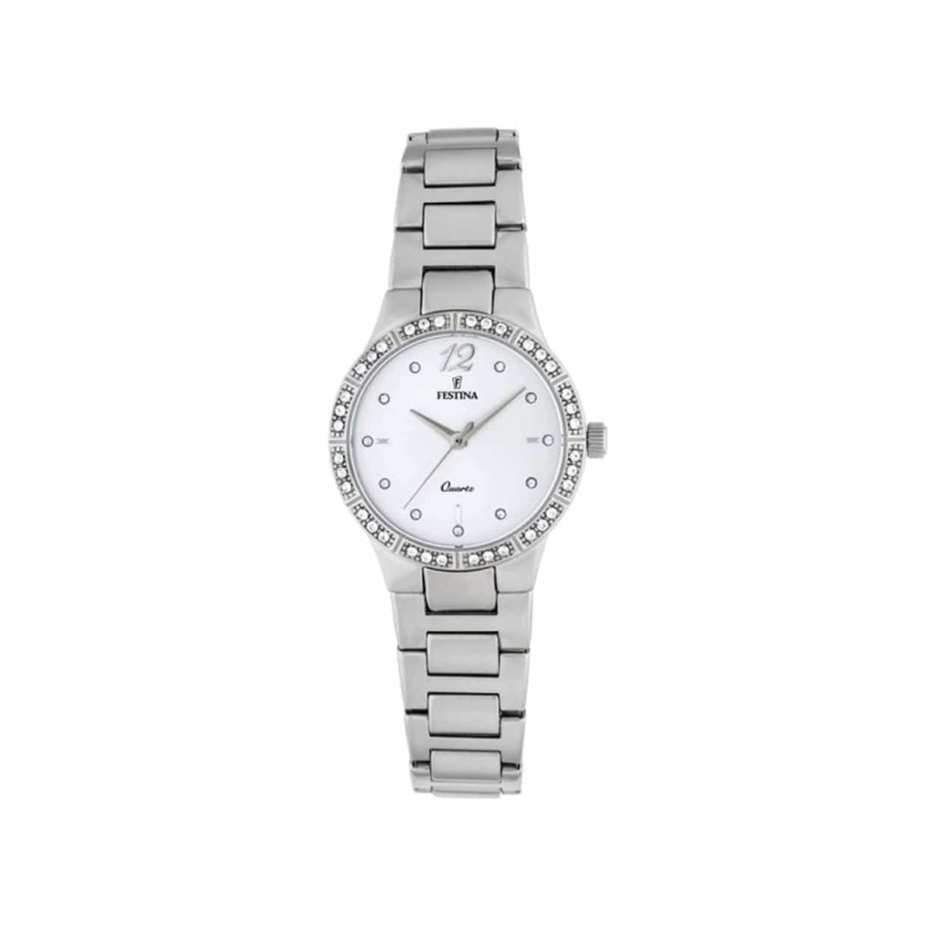 Festina Mademoiselle Crystals Silver Women's Watch - F20240/1