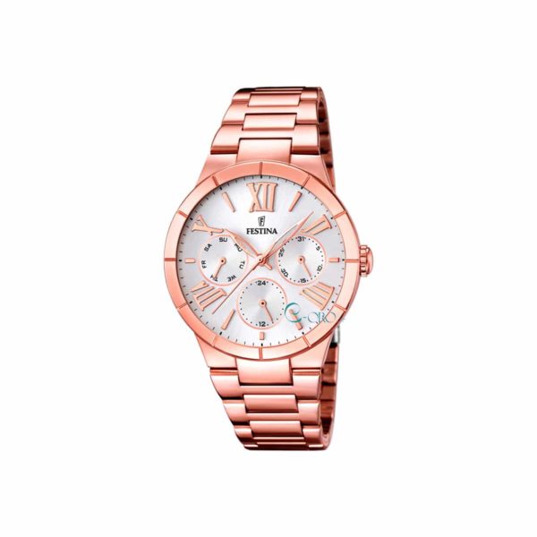 Festina Multifunction Rose Gold Women's Watch - F16718/9