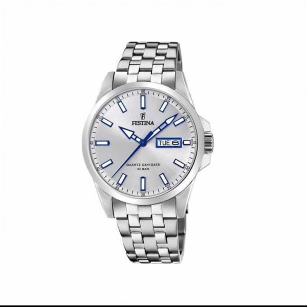 Festina Silver-Blue Classic Men's Watch - F20357/1