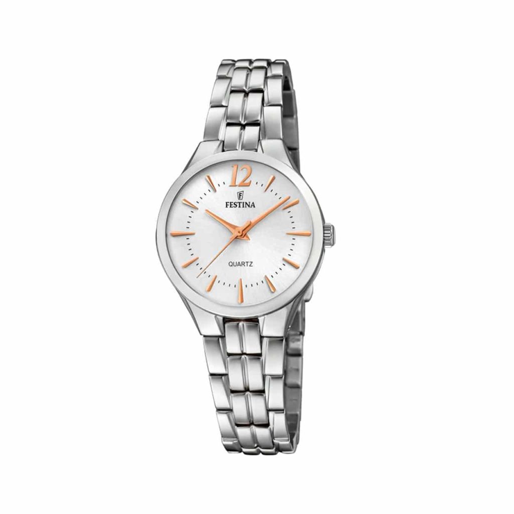 Festina Silver Stainless Steel Bracelet Women's Watch - F20216/1