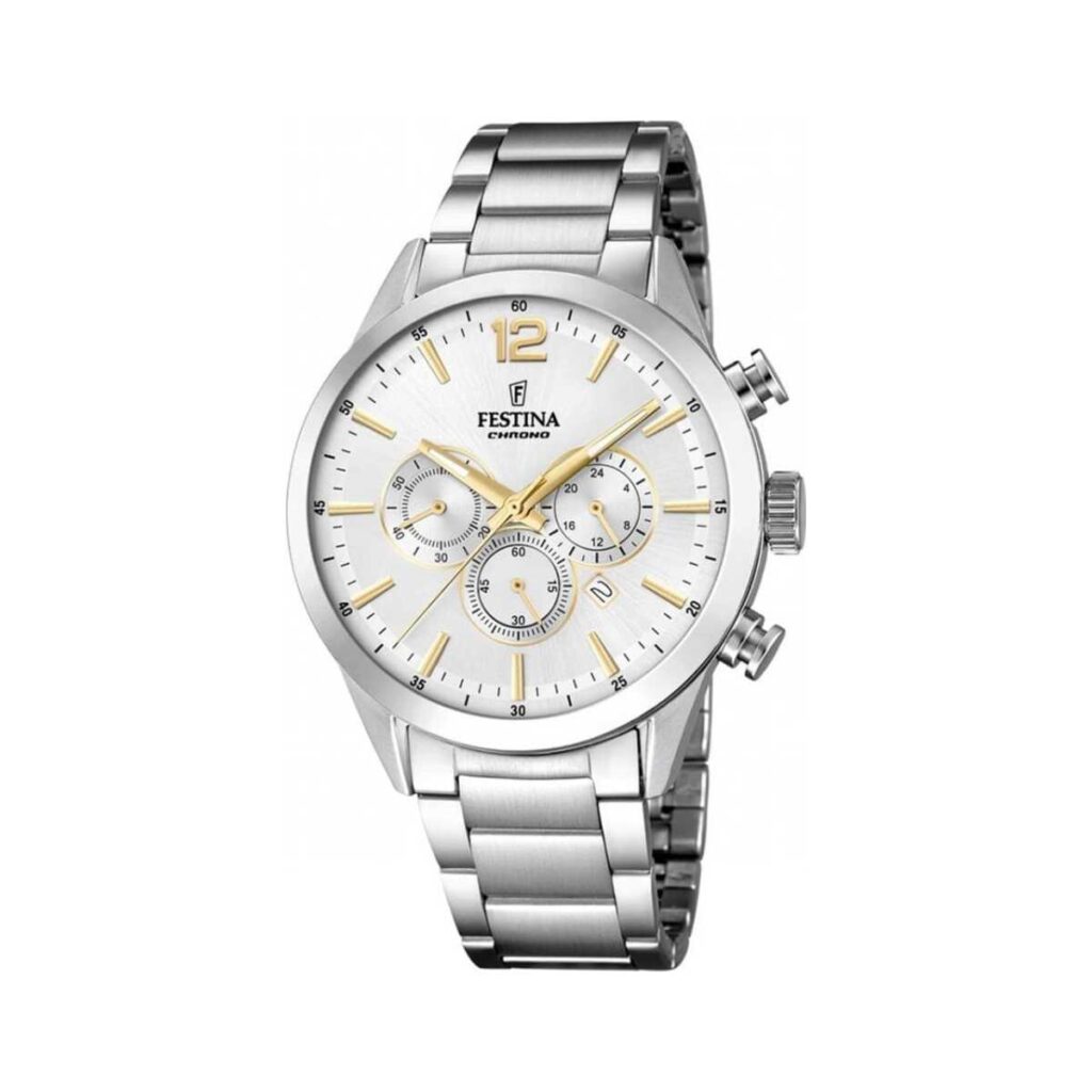 Festina Sport Silver Stainless Steel Men's Watch - F20343/1