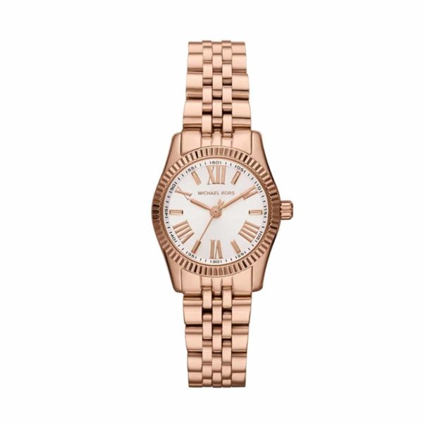 Michael Kors Lexington Glitz Rose Gold Women's Watch - MK3230