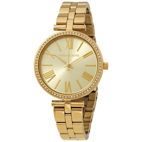 Michael Kors Maci Crystals Gold Women's Watch - MK3903