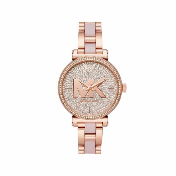 Michael Kors Sofie Crystals Rose Gold Women's Watch - MK4336