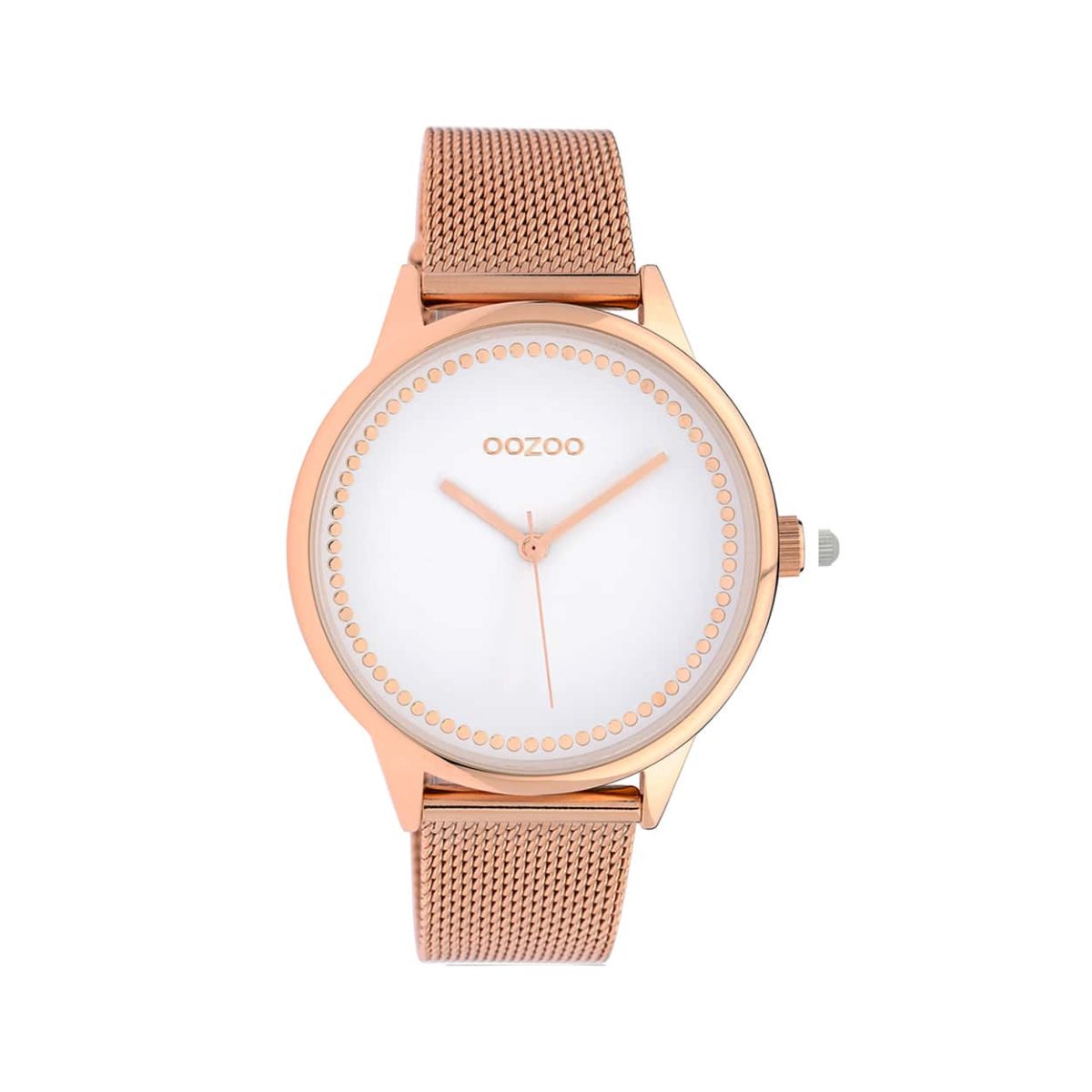 OOZOO Timepieces Rose Gold Metallic Women's Watch - C10093