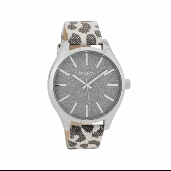 OOZOO Timepieces XL Leopard Women's Watch - C9771