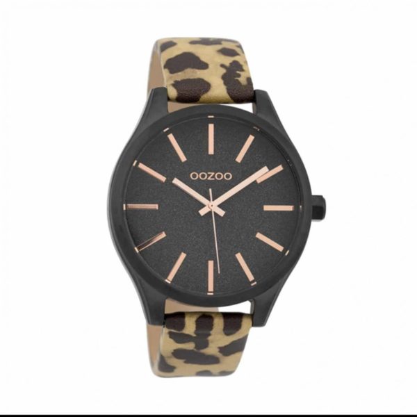OOZOO Timepiecies XL Leopard Women's Watch - C9774