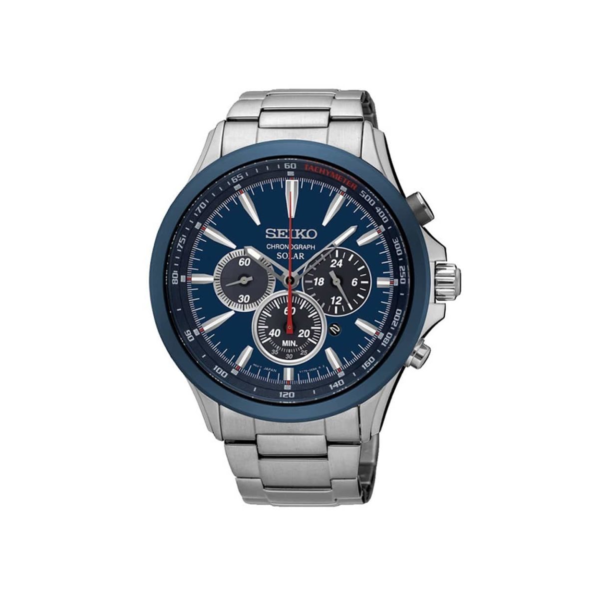 Seiko Solar Power Chronograph Men's Watch - SSC495P1