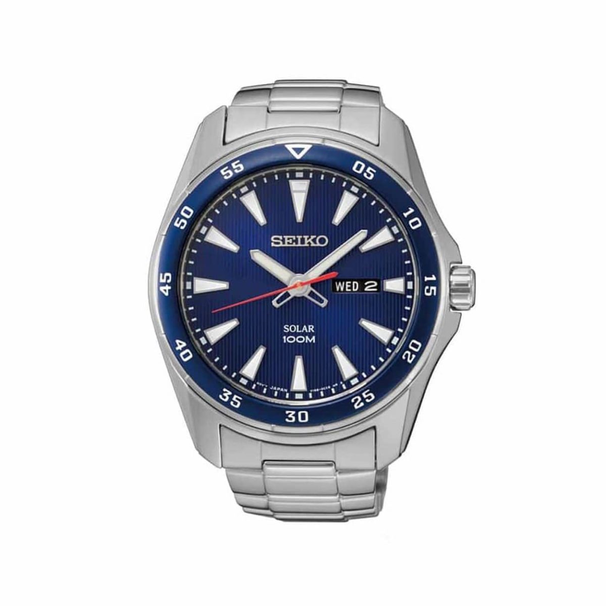 Seiko Solar Power Stainless Steel Men's Watch - SNE391P1