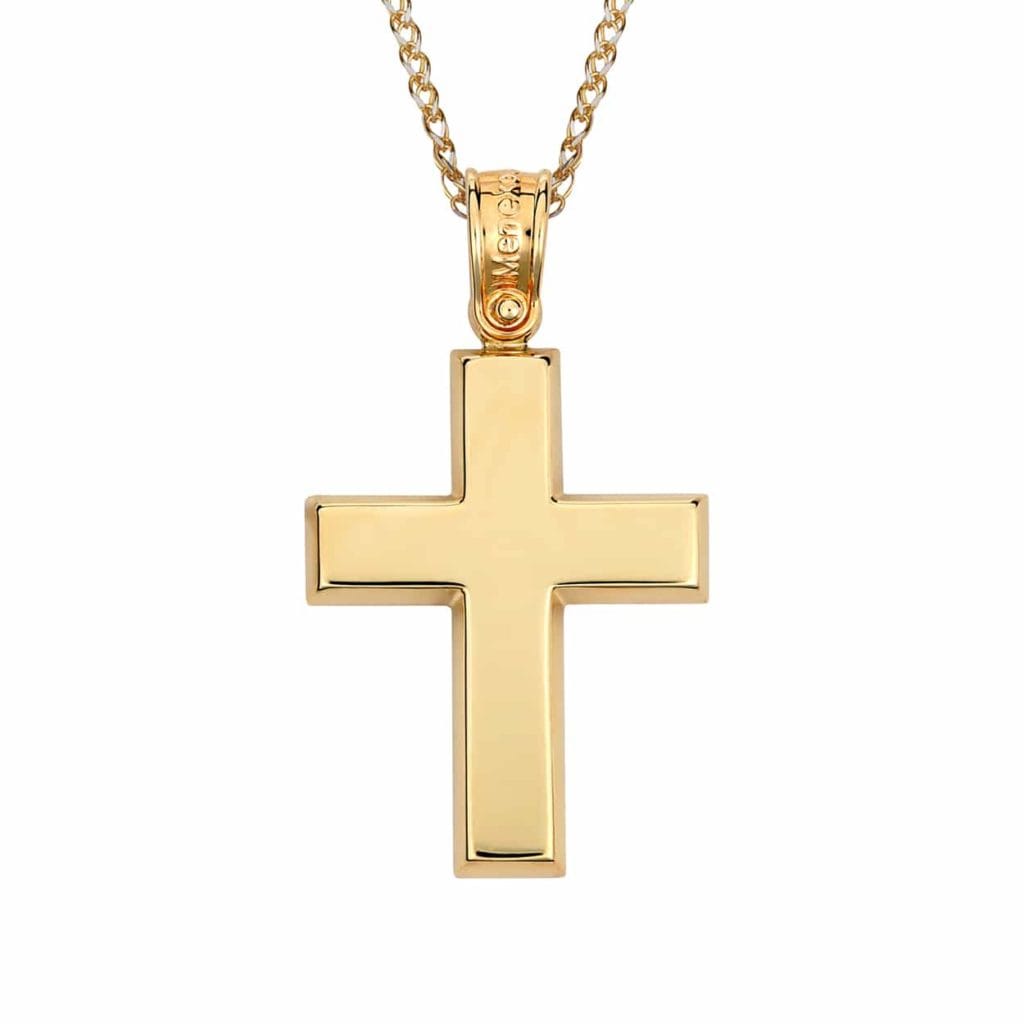Σταυρός Χρυσός Απλός 14K