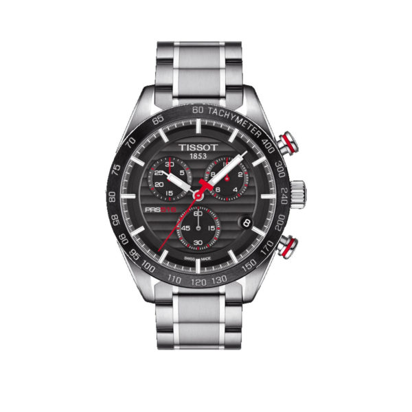 Tissot T-Sport PRS 516 Chronograph Silver Men's Watch Τ100.417.11.051.01