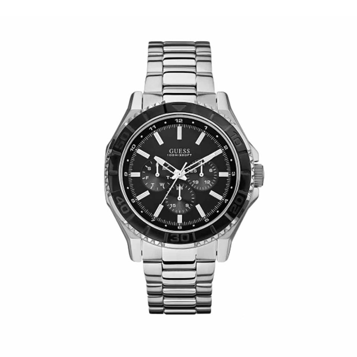 Guess Multi-function Stainless Steel Bracelet Men's Watch - W0479G1