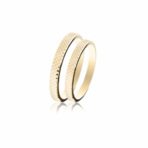 Βέρες Maschio Femmina Σειρά Slim Μοντέρνες  18K