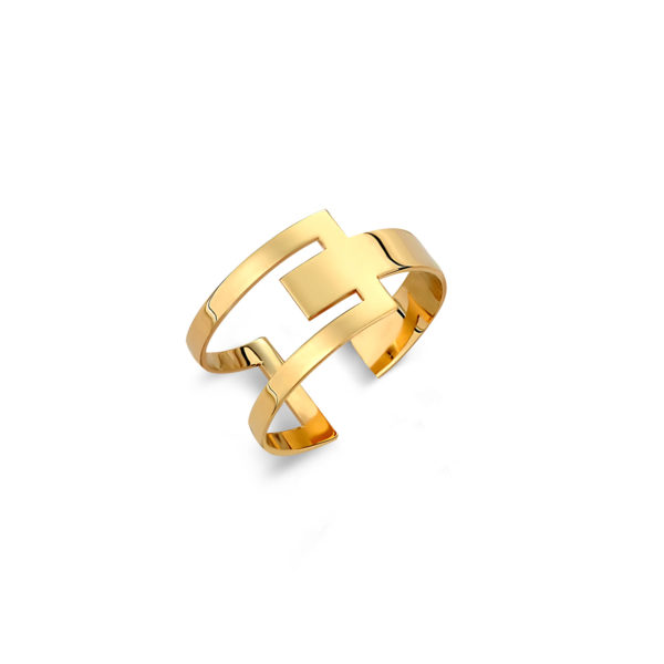 Μοντέρνο Δαχτυλίδι Σεβαλιέ Χρυσό 14K