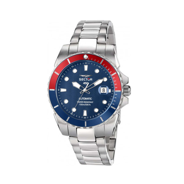 Sector 450 Blue-Red Automatic Men's Watch R3223276001