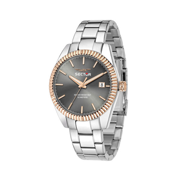 Sector Silver-Rose Gold Women's Watch R3253240009