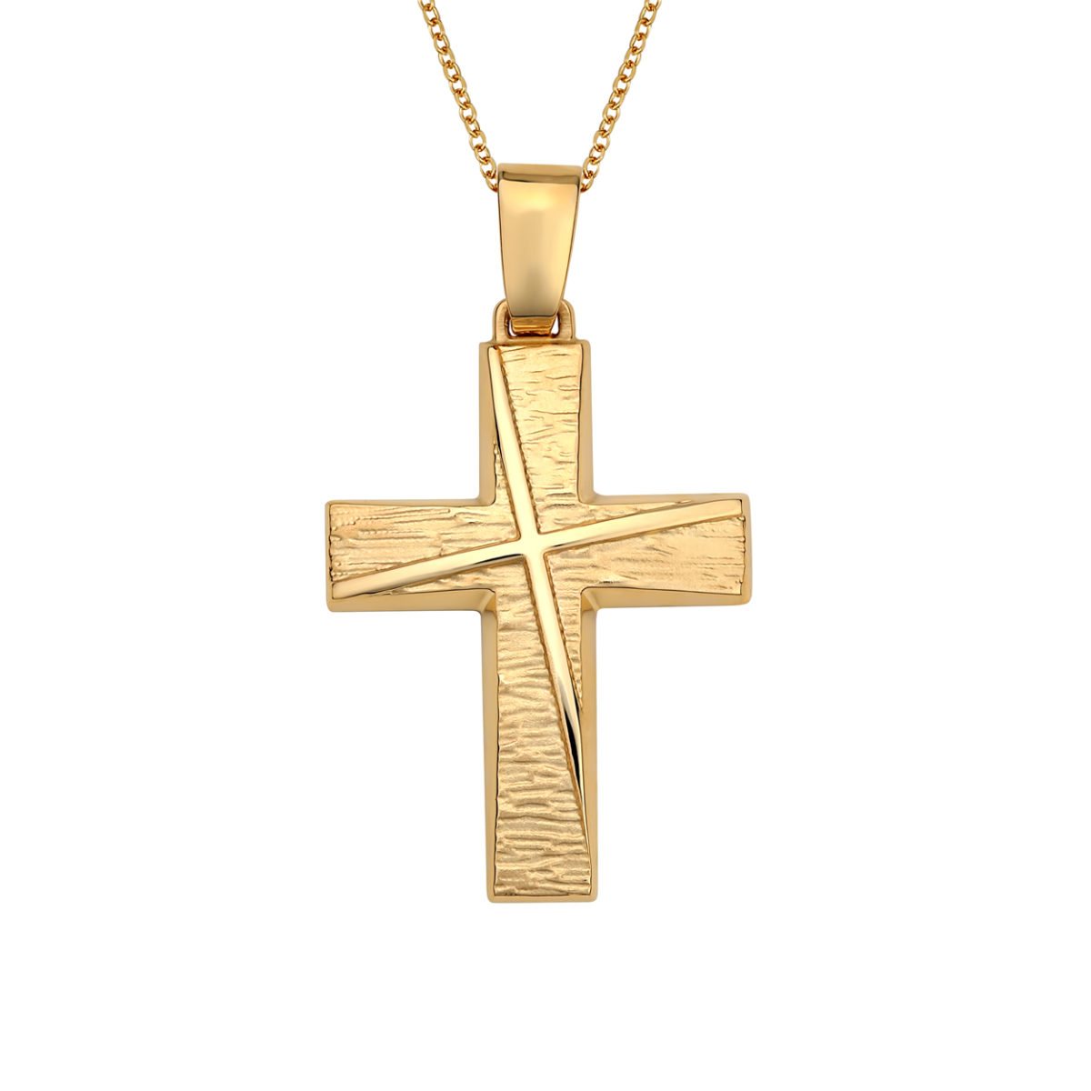 Σταυρός Πομπέ Ζαγρέ Χρυσός 14Κ 003727 Jewelor