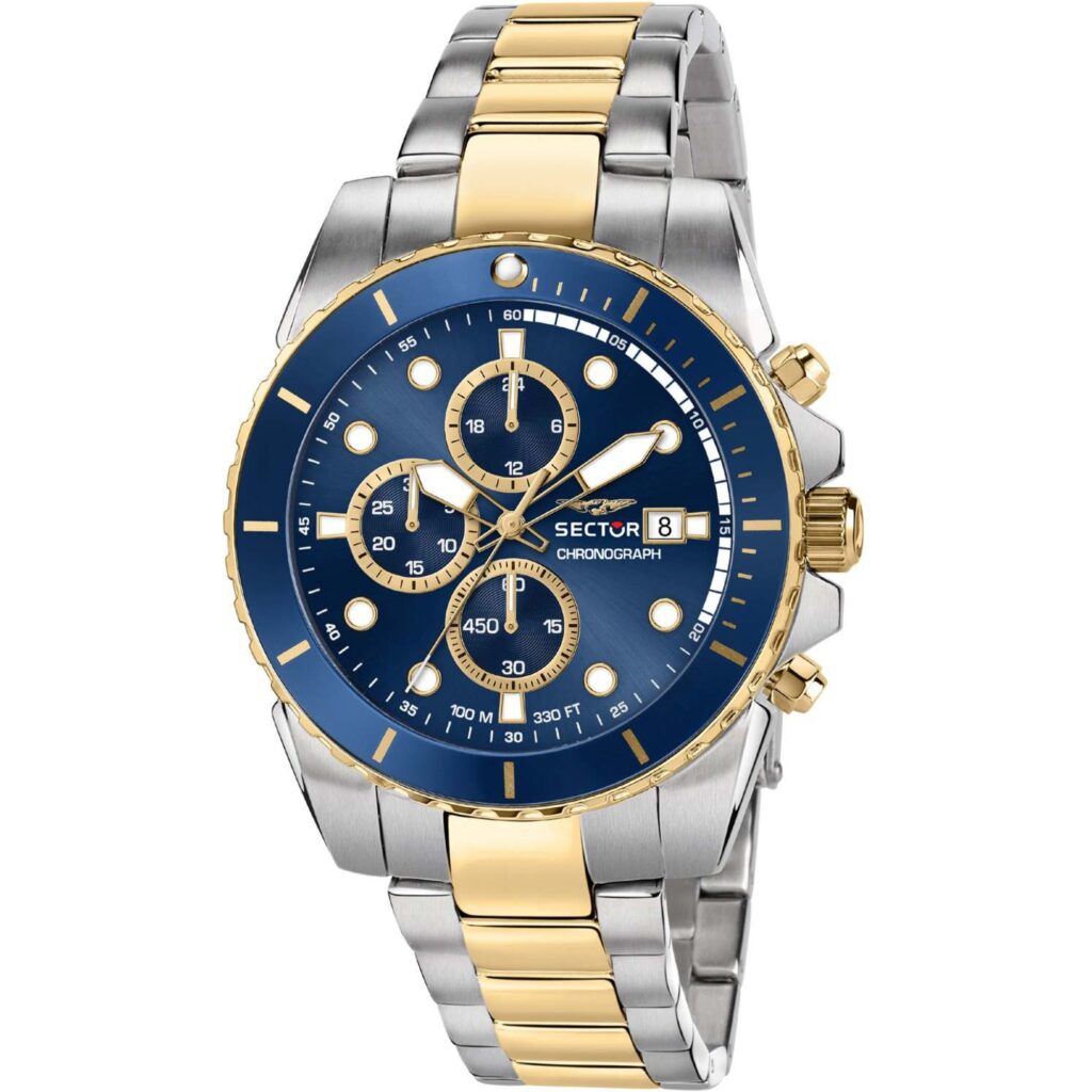 SECTOR 450 Two Tone Stainless Steel Chronograph R3273776001