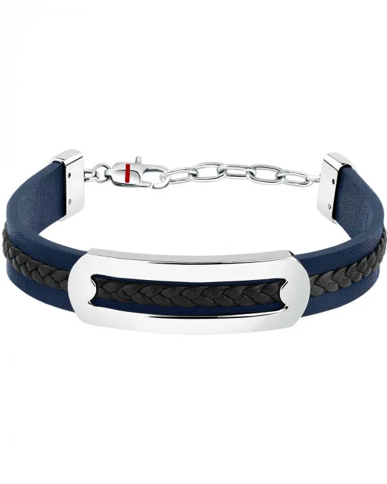 νδρικό βραχιόλι Bandy Blue Black Bracelet SZV139