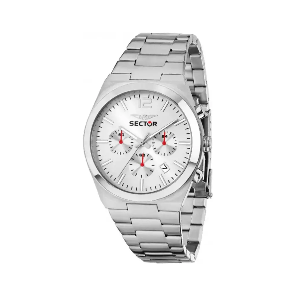 R3273301004 Ρολόι SECTOR C300 Chronograph Silver Stainless Steel Bracelet