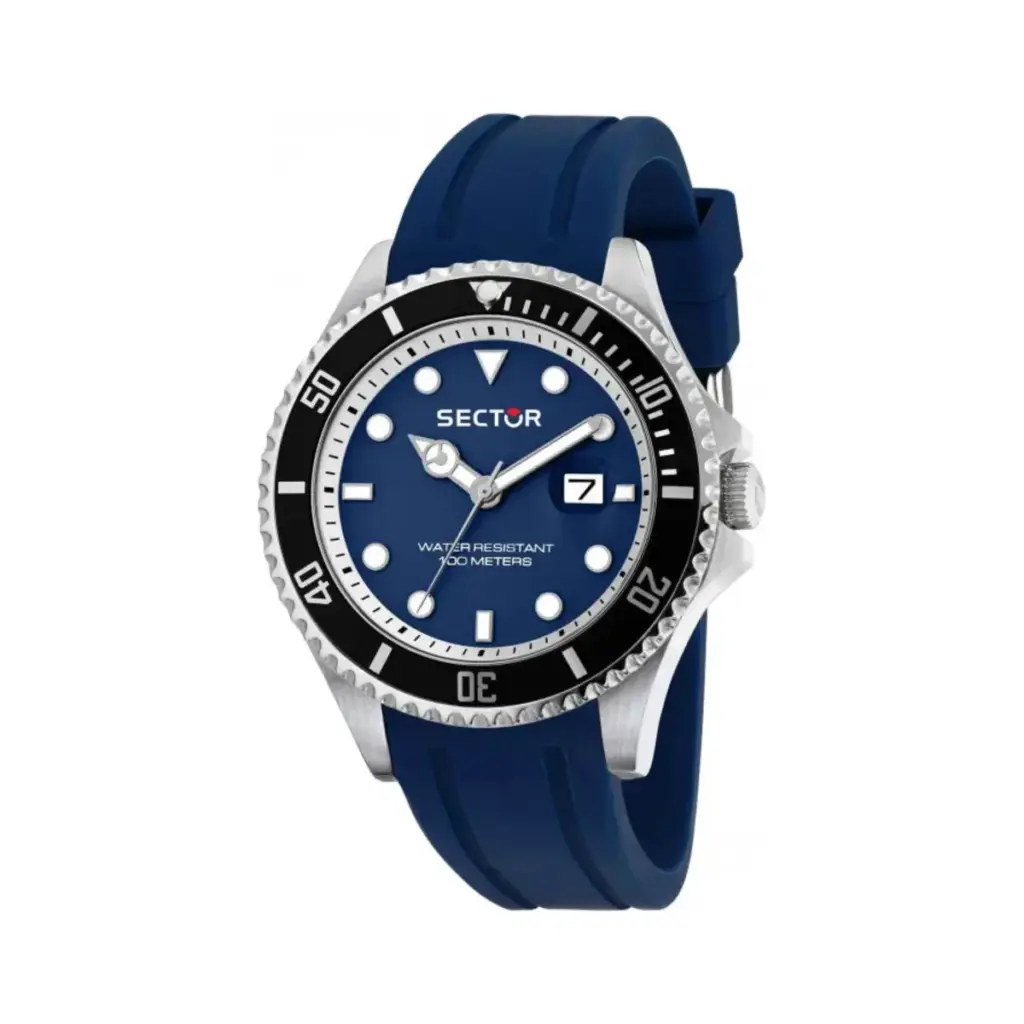 Ρολόι SECTOR 230 Blue Silicone Strap R3251161063