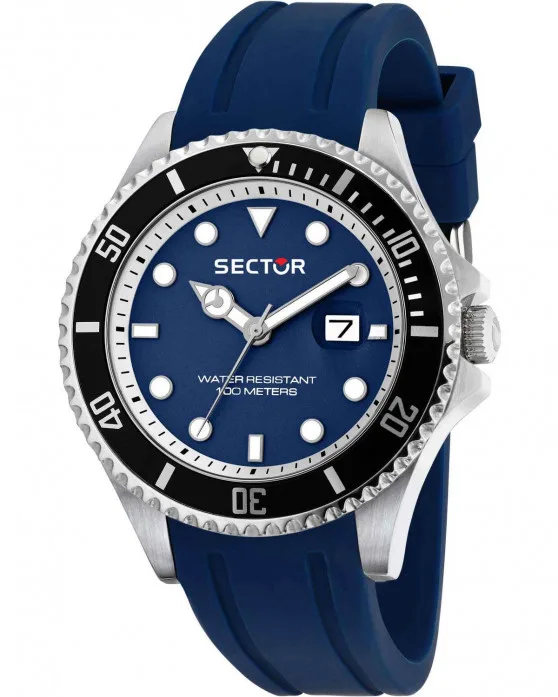 Ρολόι SECTOR 230 Blue Silicone Strap R3251161063
