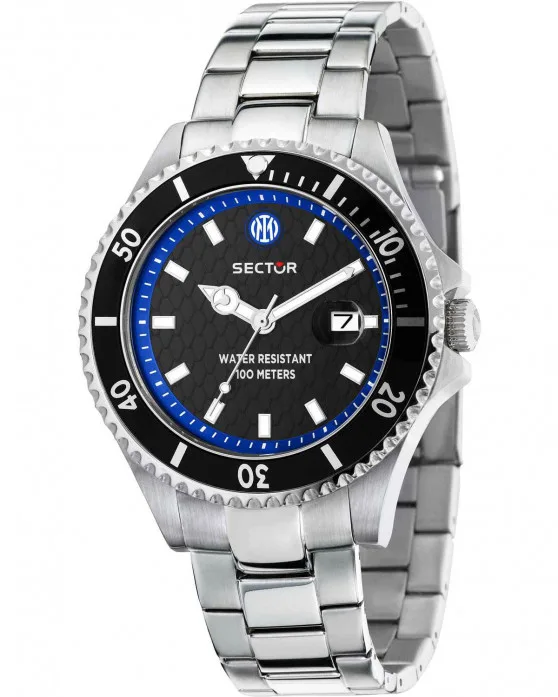 Ρολόι SECTOR 230 Inter Silver Stainless Steel Bracelet Special Edition R3253161063