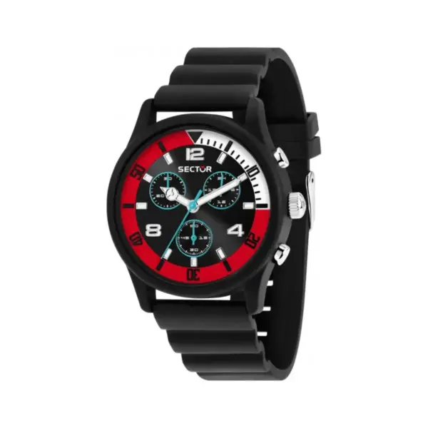 SECTOR H2O Chronograph Black Silicone Strap R3271718001