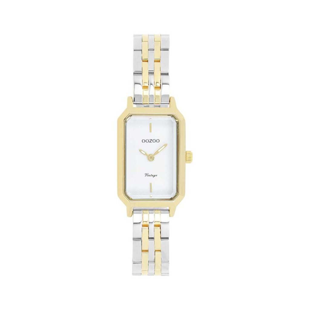 OOZOO Vintage Two Tone Stainless Steel Bracelet